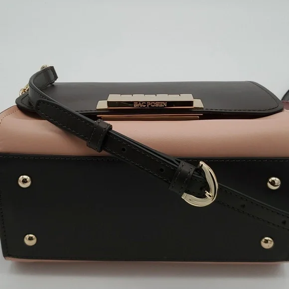 NWT Zac Zac Posen Eartha Medium Crossbody bag tote Leather Cedar shoulder purse - Picture 2 of 7